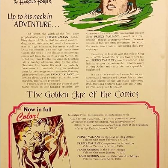 Hardcover Vintage Prince Valiant Volume 1 (1974 edition) - Picture 2 of 4